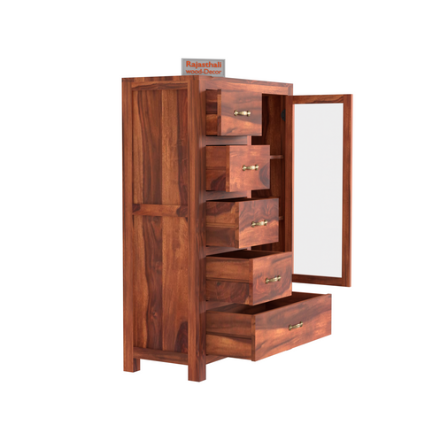 Wooden Display Sideboard cabinet cum chest of drawers for living room