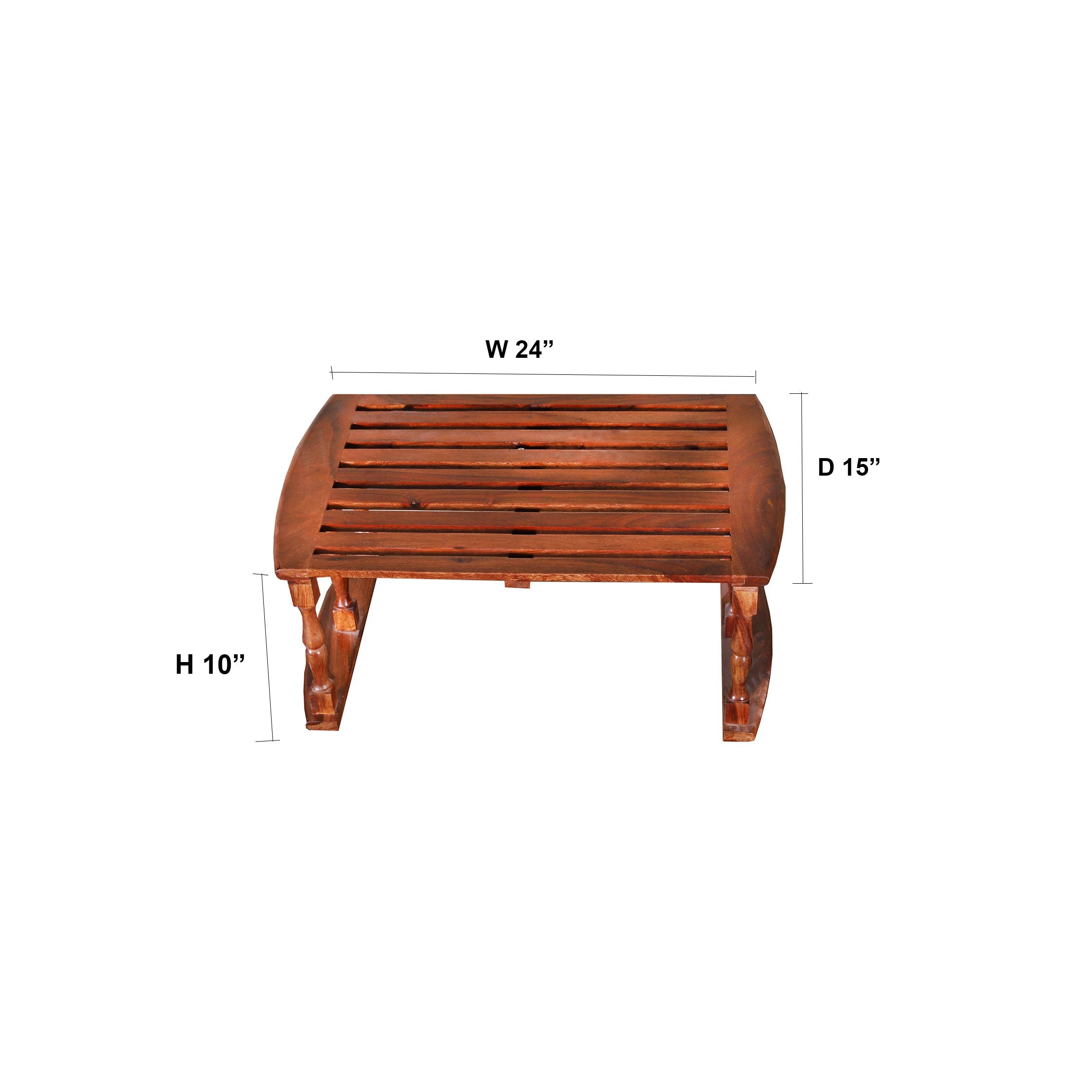 Mamie Solid Wood Laptop cum Study Table - rajasthali-furniture