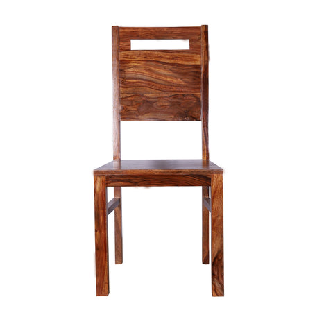 Silas wooden back Dining Chair - rajasthali-furniture