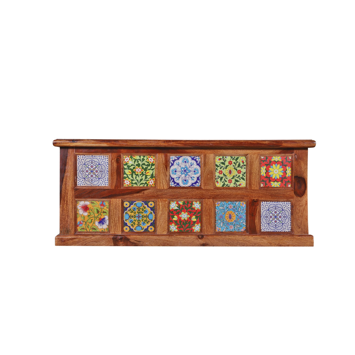 Glenns Ceremic Storge box cum Trunk - rajasthali-furniture