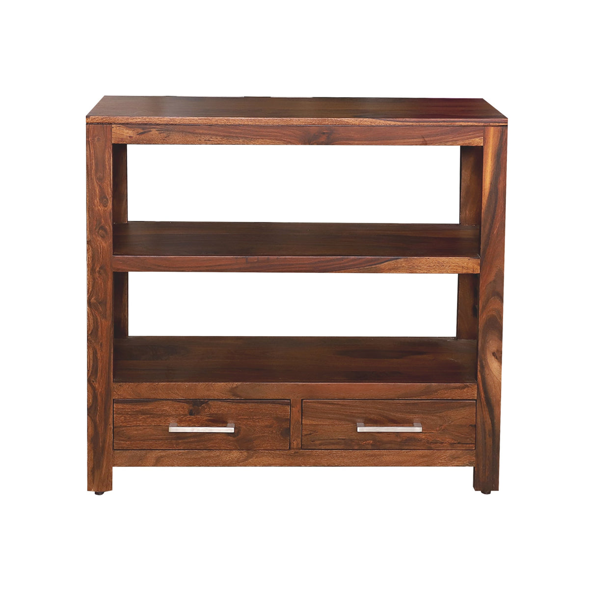 Baek Wooden Side Board with shelves - Rajasthali Furniture 