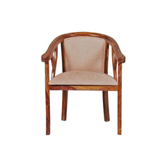 Aspen Solid Wood Lounge Bedroom Chair - Rajasthali Furniture 
