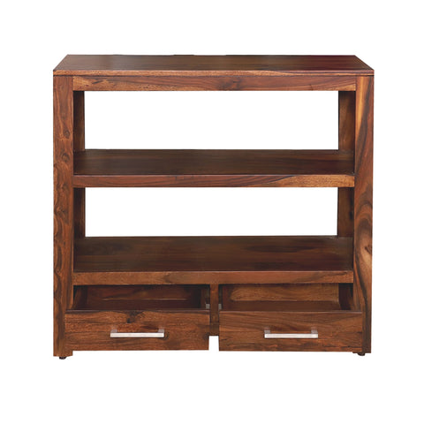 Baek Wooden Side Board with shelves - Rajasthali Furniture 