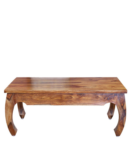 Eden Solid Wood Center Table in Honey Oak Finished Rajasthali Furniture - Rajasthali Furniture 