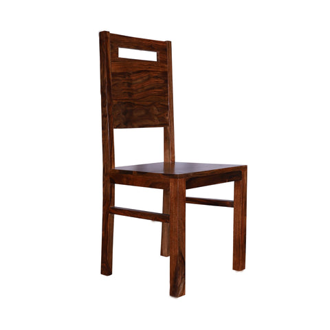 Silas wooden back Dining Chair - rajasthali-furniture