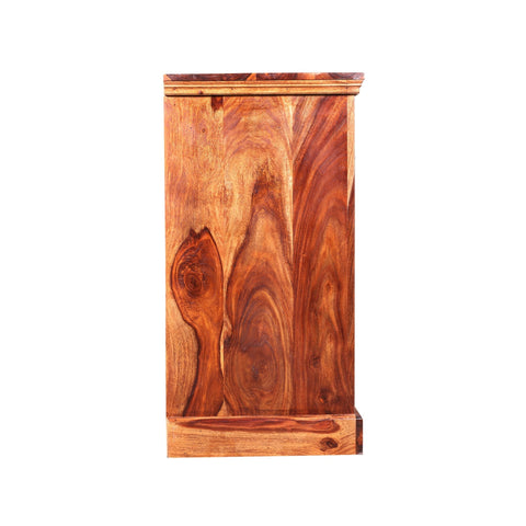 Bennis Solid Wood Side Board/Cabinet in Honey oak Finished Rajasthali Furniture - rajasthali-furniture