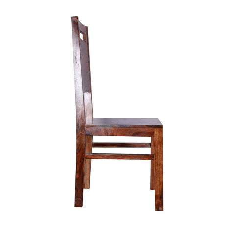 Silas wooden back Dining Chair - rajasthali-furniture