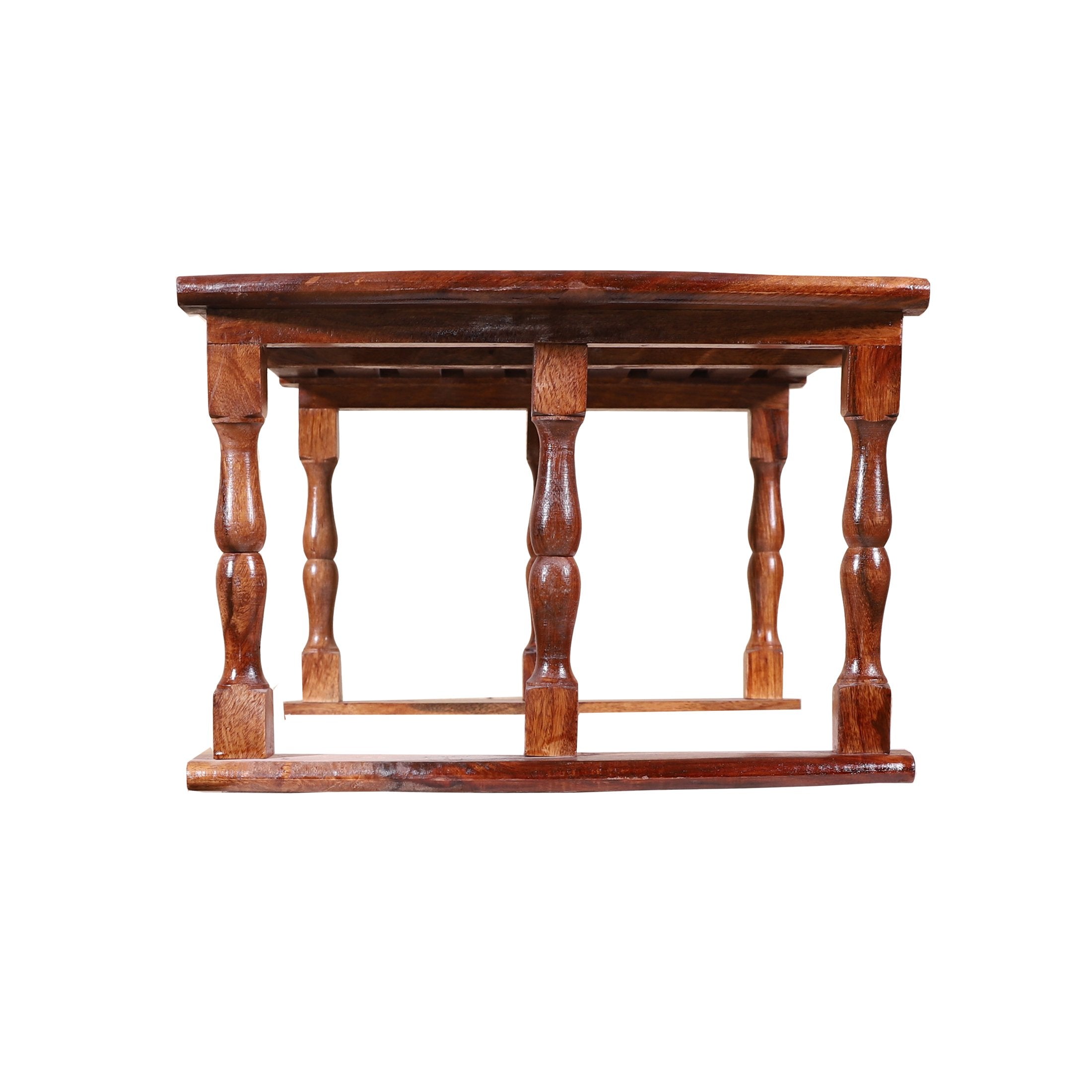 Mamie Solid Wood Laptop cum Study Table - rajasthali-furniture