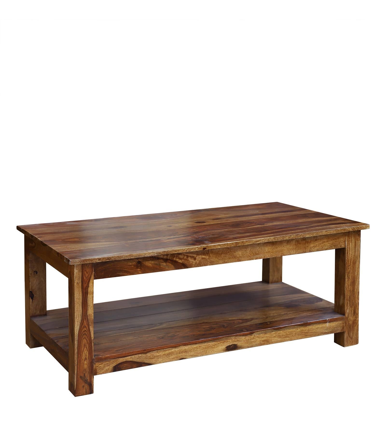 Buy Solid Wood Center Table Online – Rajasthali Furniture