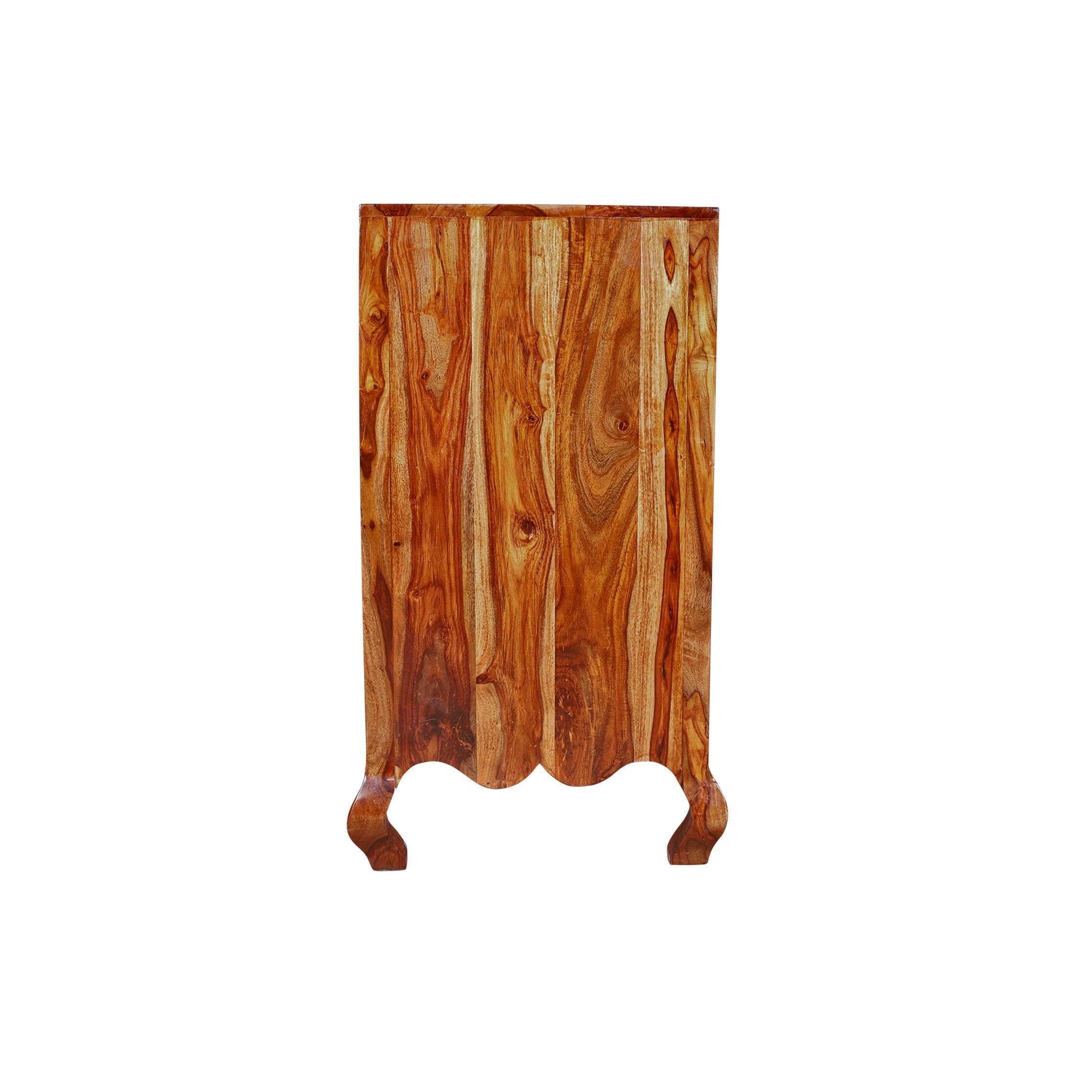 Shay Solid Wood Cabinet in Honey Finished Rajasthali Furniture - rajasthali-furniture