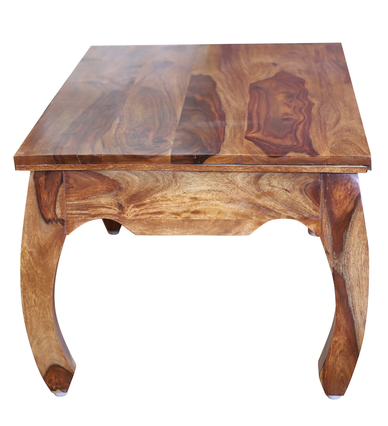 Eden Solid Wood Center Table in Honey Oak Finished Rajasthali Furniture - Rajasthali Furniture 