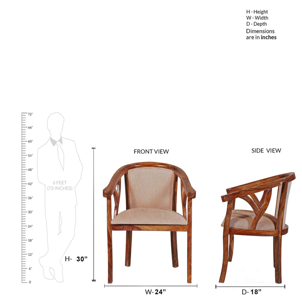 Aspen Solid Wood Lounge Chair
