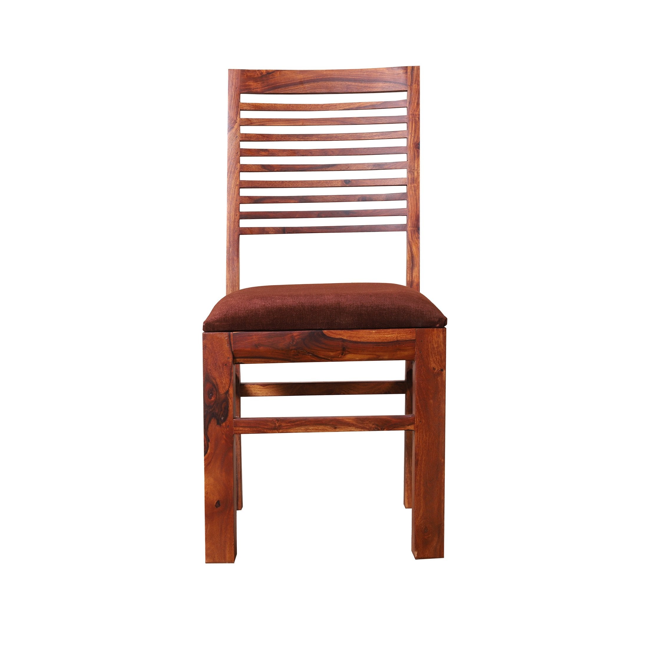 Silas Solid Wood Upholstery Dining Chair - rajasthali-furniture